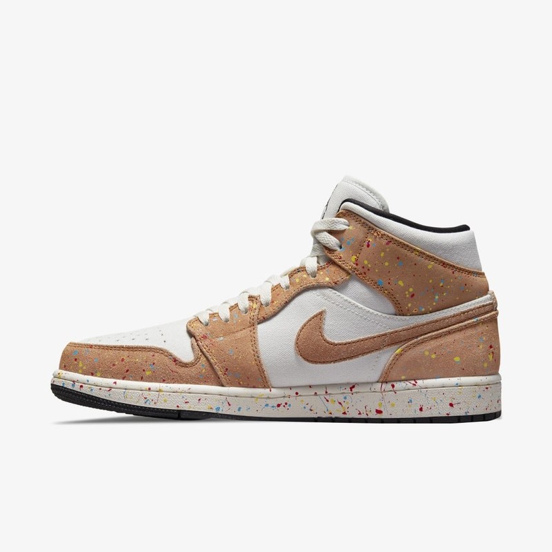 Air Jordan 1 Mid Brushstroke | DA8005-100 | Grailify